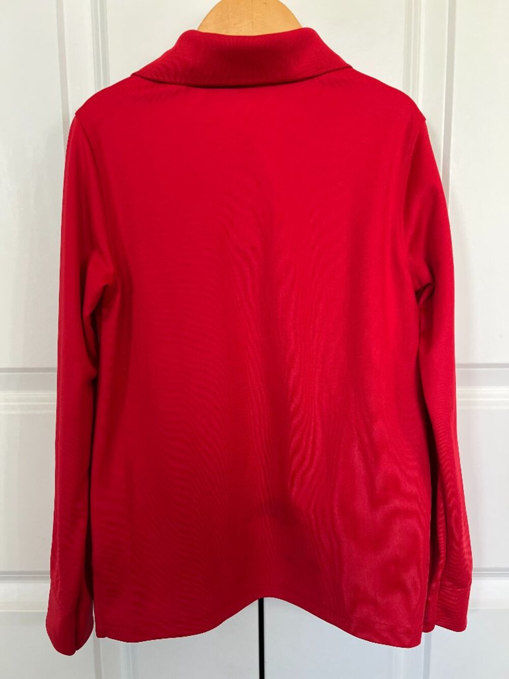 Red women's shirt
